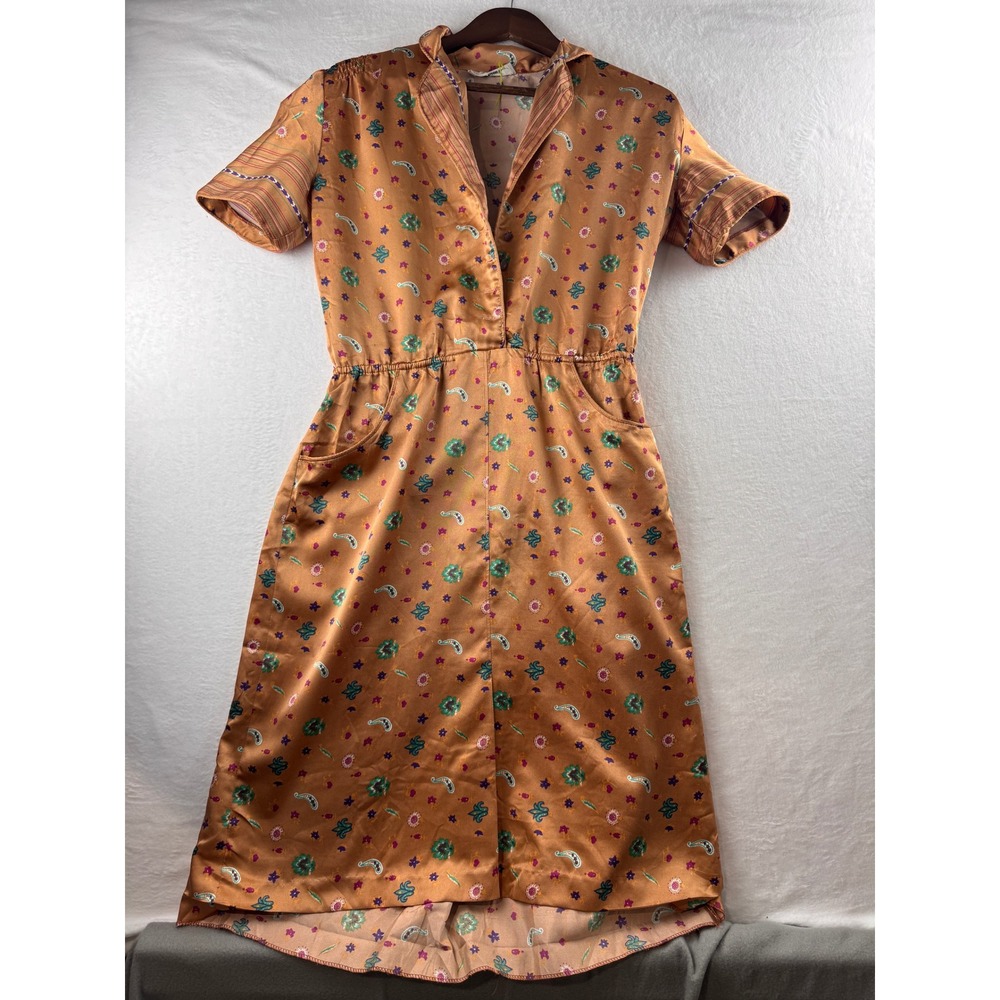 Cami Vintage Floral Midi Dress‎ Small